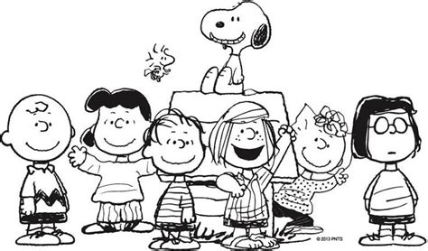 Image 85 Of Peanuts Characters Clipart Black And White