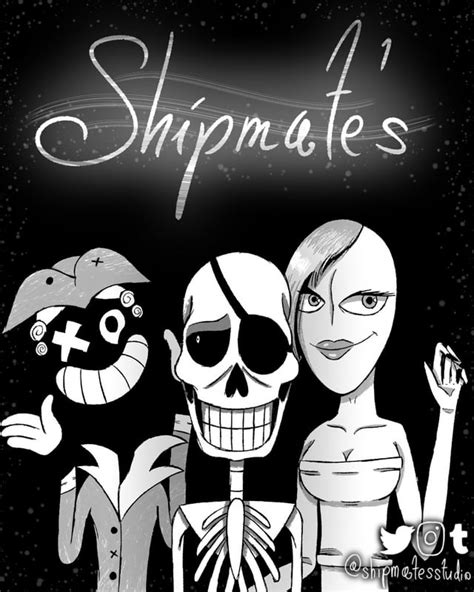 Sketch Skelly And Slim The Theme Characters Of Shipmates Studio R