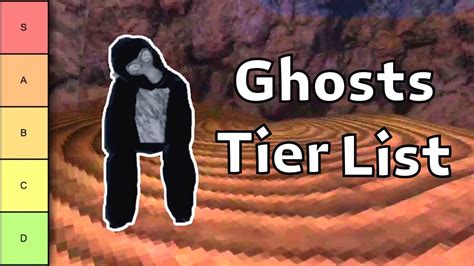How Scary Are Gorilla Tag Ghosts Tier List Youtube