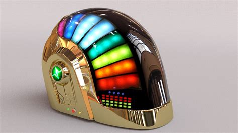 Daft punk use this aesthetic to tranform their music into true performance, often sacrificing visibility and practicality for effects. daft punk helmet - Buscar con Google | Daft Punk | Diversión