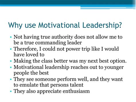 Ppt Motivational Leadership Powerpoint Presentation Free Download