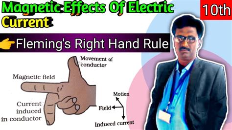 The tyndall effect is the scattering of light as a light beam passes through a colloid. Fleming's Right Hand Rule | Magnetic Effects Of Electric ...