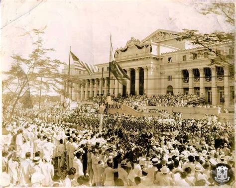 Philippines Was Inaugurated—and Manuel L Quezon Took His Oath Of