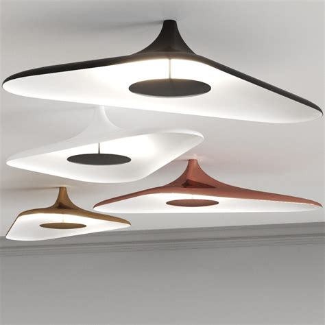 Luceplan Soleil Noir By Studio Odile Decq Ceiling D Model For Vray Corona