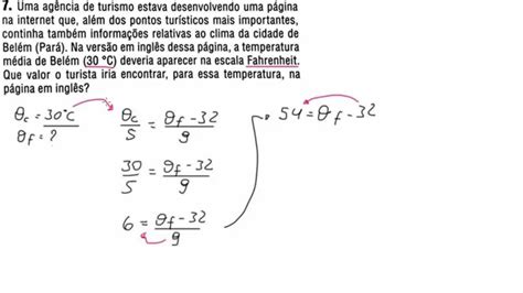 Exercícios De Conversão De Temperatura 7 Ano