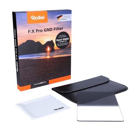 Fx Pro Hard Gnd8 100 Mm Rectangular Filter Graduated Gray Filter