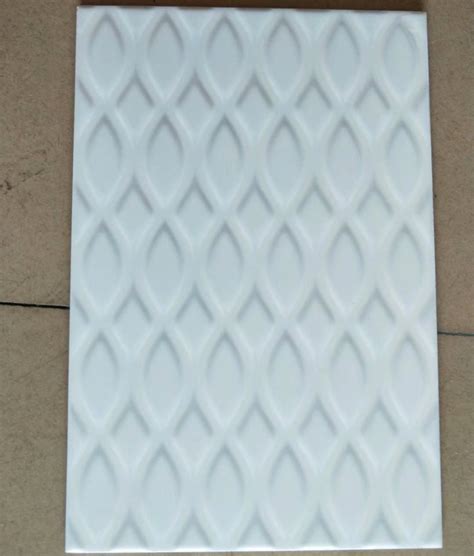 Ceramic Glazed Inkjet White Wall Tiles For Bathroom China Glazed Wall
