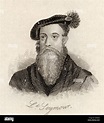 Thomas Seymour Baron Seymour of Sudeley c 1508 1549. Lord high Stock ...