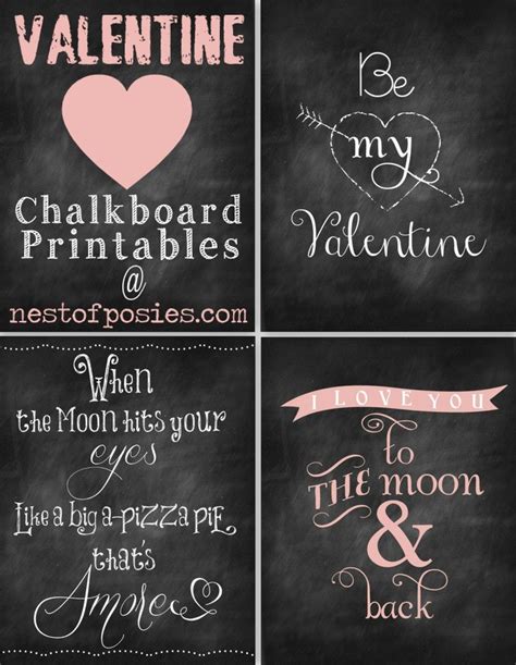 We did not find results for: Valentine Chalkboard Printables - Nest of Posies