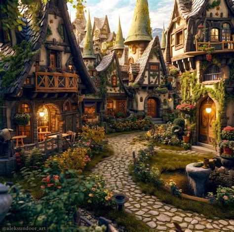 Dream Fantasy Fantasy City Fantasy House Fantasy Places High