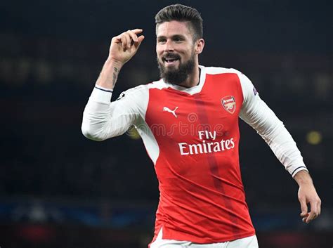Olivier Giroud Of Arsenal Fc Editorial Stock Image Image Of Happy