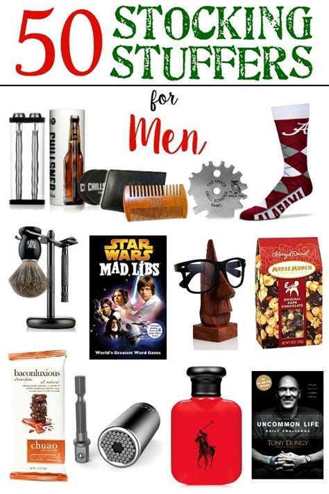 Small gifts perfect for stuffing stockings for everyone on your list! Stoking Gifts Ideas | Stocking stuffers for men, Best ...