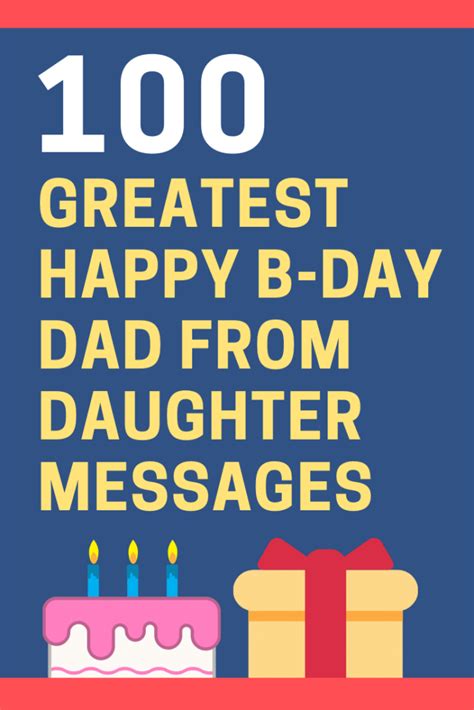 100 Happy Birthday Dad From Daughter Messages