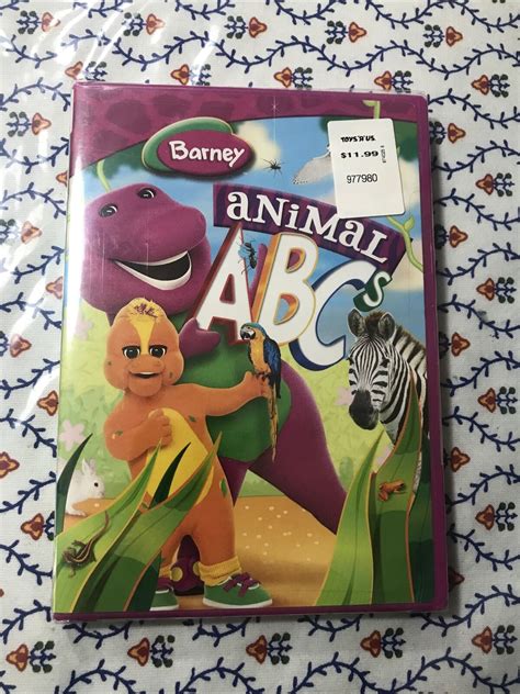 Barney Animal Abcs Dvd 2008 “new” 45986315809 Ebay