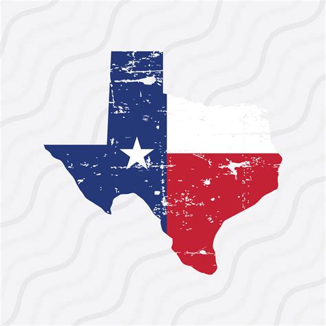 Texas Distressed Flag Svg Texas Svg Distressed Flag Svg Cut Etsy
