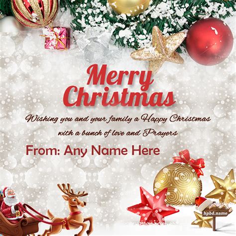 Merry Christmas Greetings Cards