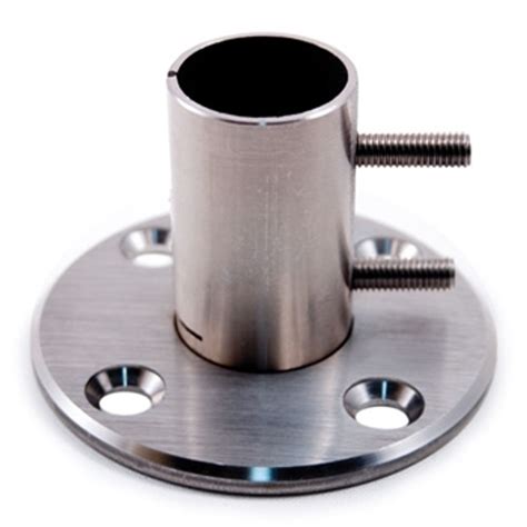 E0212 Stainless Steel Disc Wall And Floor Flange