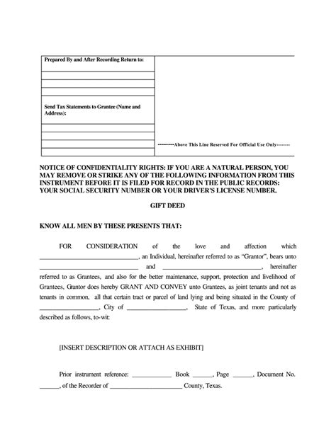 Printable T Deed Form Texas 2020 2021 Fill And Sign Printable