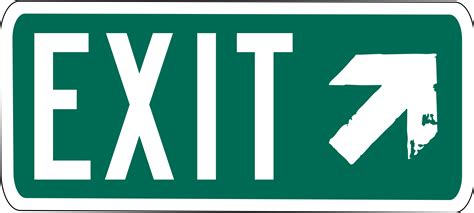 Emergency Exit Signs Clipart Free Download On Clipartmag