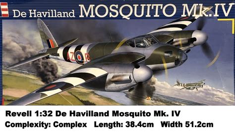 Revell 132 De Havilland Mosquito Mkiv Kit Review Youtube