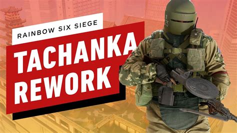 Rainbow Six Siege Tachanka Rework Gameplay Youtube