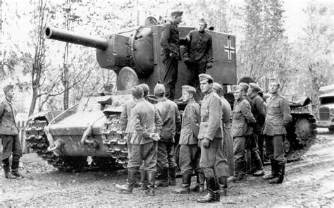 Kv 2 Heavy Tank Captured By Germans 1941 Aircraft Of World War Ii