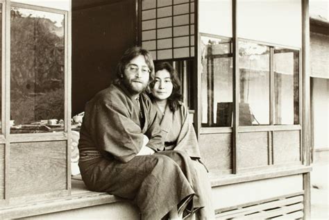 Beatles Magazine Photo John Lennon In Japan