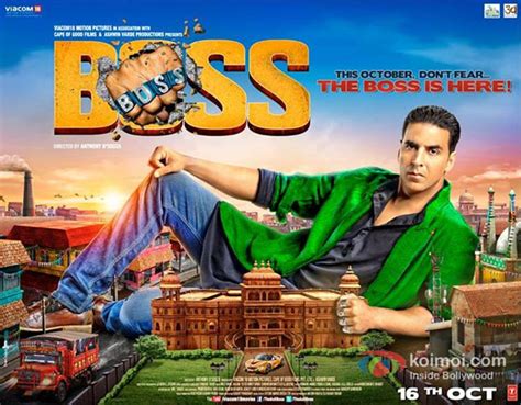 Boss Brand New Poster Revealed Feat Akshay Kumar Koimoi