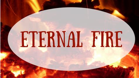Eternal Fire Revelation For Kids