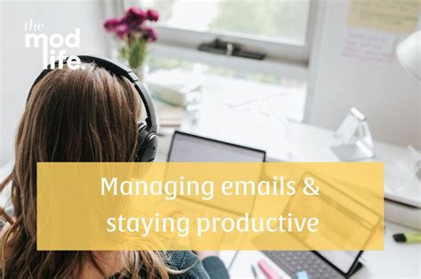 How To Stay Productive And Avoid The Email Vortex The Modlife