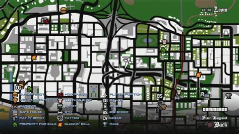 Use this map as a refernce for out snapshot locations guide page which is on the next. Grand Theft Auto: San Andreas (PS4) Trophy Guide & Road Map - PlaystationTrophies.org
