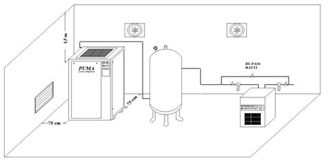Air Compressor Dryer Installation Diagram Hanenhuusholli