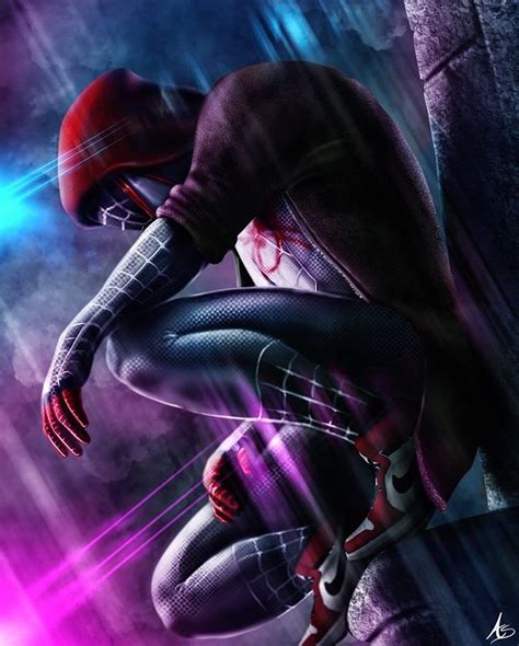 Miles Morales B Marvel And Dc Superheroes Ultimate Spiderman Marvel Movie Posters