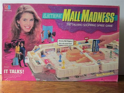 Vintage Electronic Mall Madness Board Game Complete Etsy Childhood