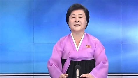 north korean tv anchor announces nuclear test nbc news