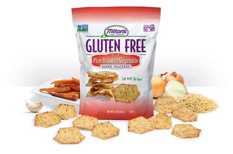 Gluten Free Fire Roasted Vegetable Crackers Miltons