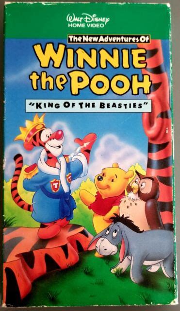 New Adventures Of Winnie The Pooh V 7 The King Of The Beasties Vhs