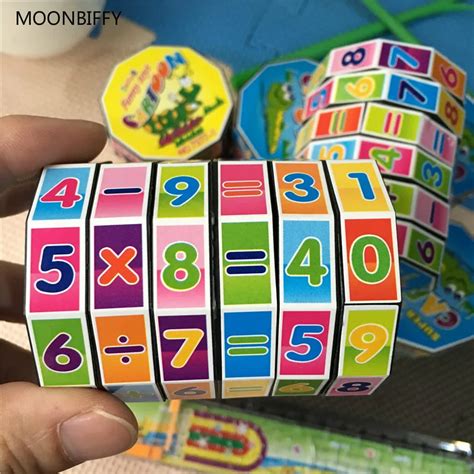 1pc Children Education Learning Math Toys Teaching Aids Puzzle Cube For