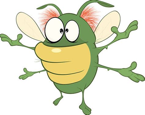 Cartoon Of A Ugly Insect Illustrations Royalty Free