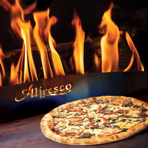 Alfresco 30 Inch Countertop Natural Gas Outdoor Pizza Oven