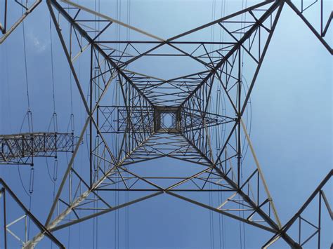 Fotos Gratis Ligero Estructura Cielo Cable Acero Línea Torre