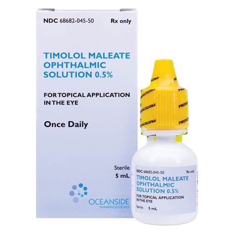 Timolol Maleate Ophthalmic Solution 05