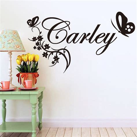 Hot Sale Butterfly Wall Stickers Personalized Any Name