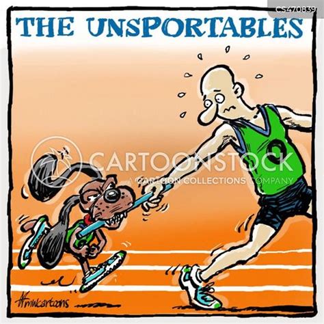 Relay Runner Cartoons And Comics Funny Pictures From Cartoonstock