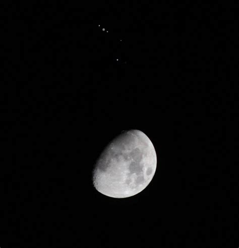 Astrophotos Jupiter And The Moon Conjunction Universe Today