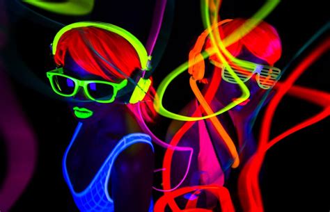Black Light Party From 10 Cool Themed Parties For The New