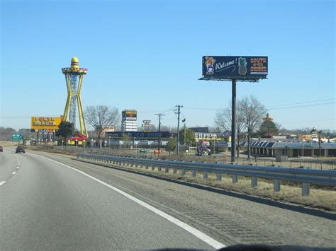 South Carolina Interstate 95 Northbound Cross Country