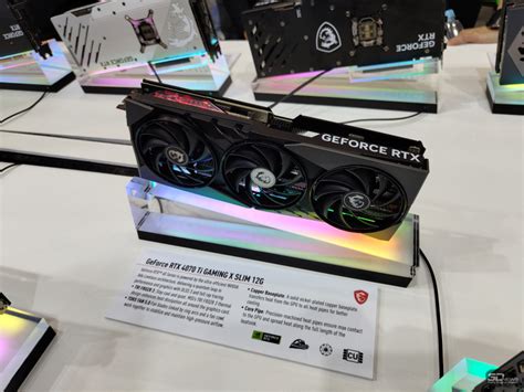 Msi Introduces Geforce Rtx 4070 Ti Gaming X Slim With Two Slots Thick