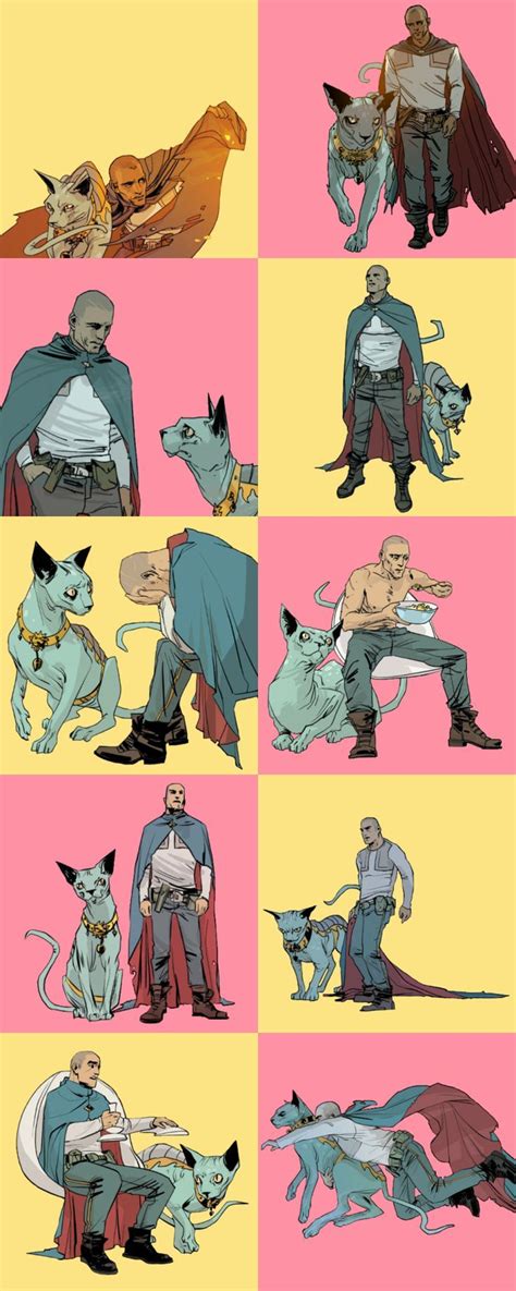 Saga The Will And Lying Cat By Fiona Staples Comic Books Art Saga