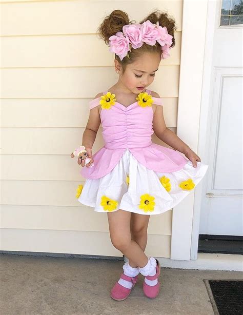 Flower Child Costume Dress Memourii Flower Costume Kids Cute Baby